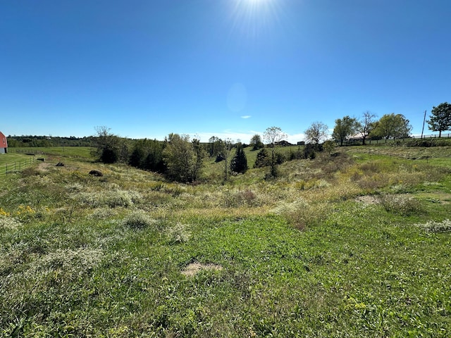 view of local wilderness featuring a rural view