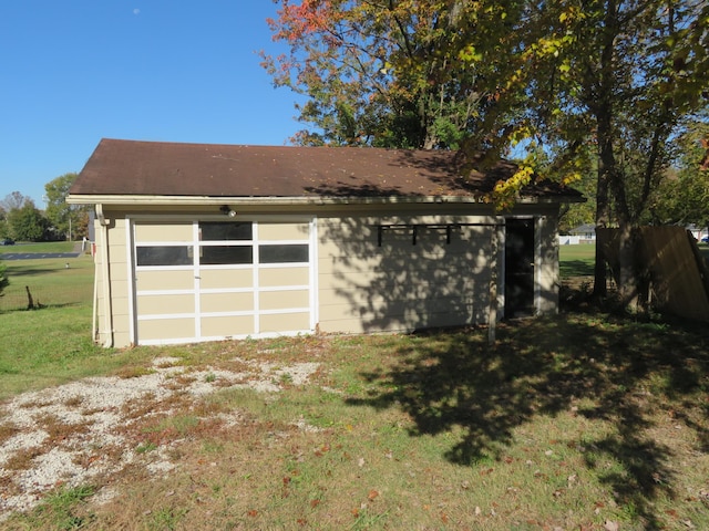10 W Church St, Stanton, KY 40380 - view of detached garage