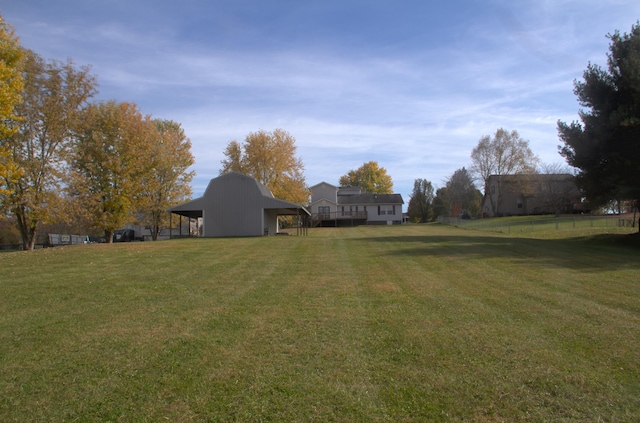 view of yard