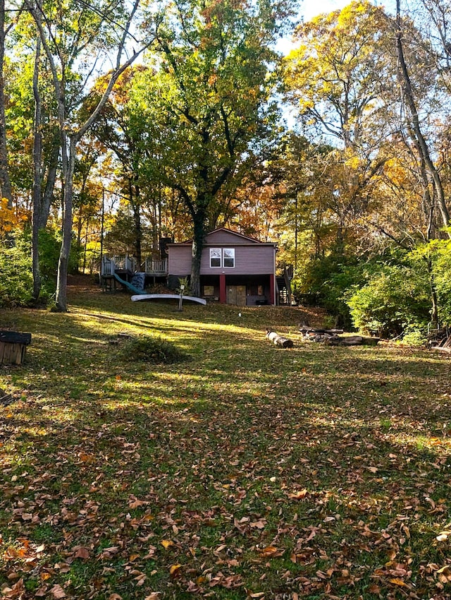 view of yard