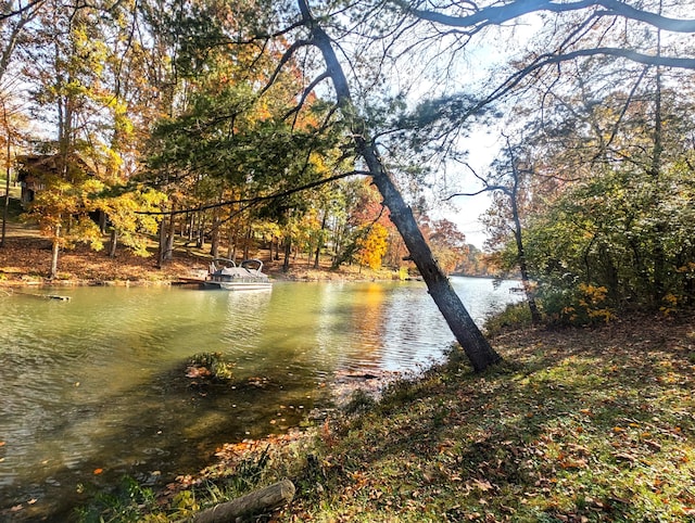 property view of water