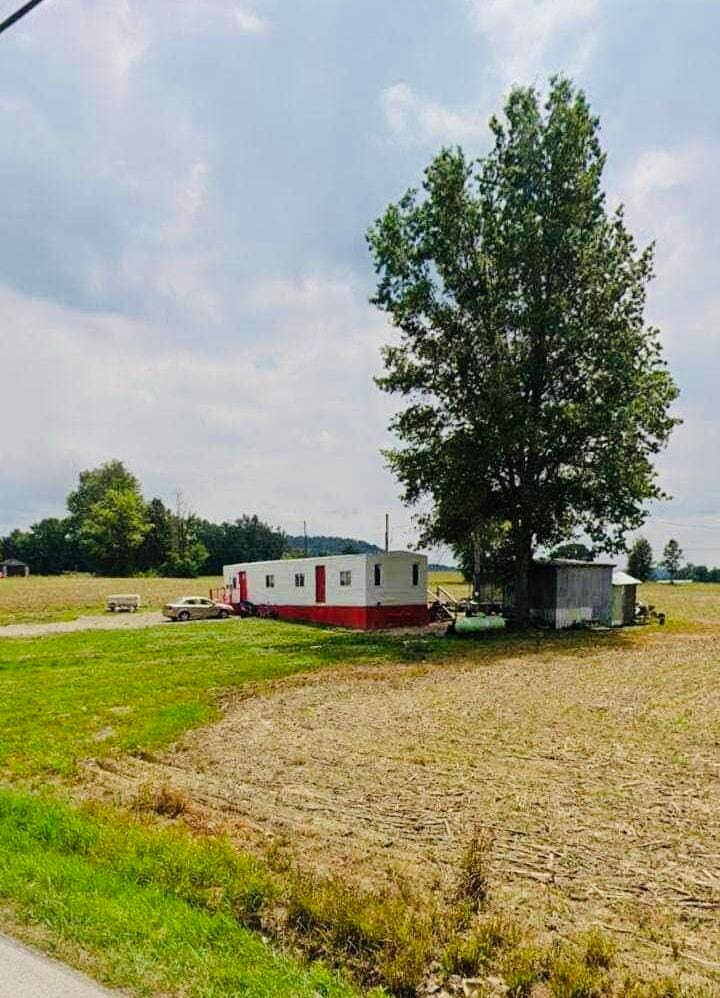 view of home's community with a rural view