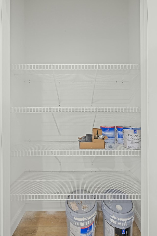 view of pantry