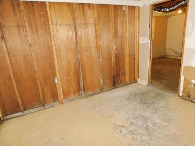 199 Caney Creek Rd, Stamping Ground, KY 40379 - view of unfinished basement