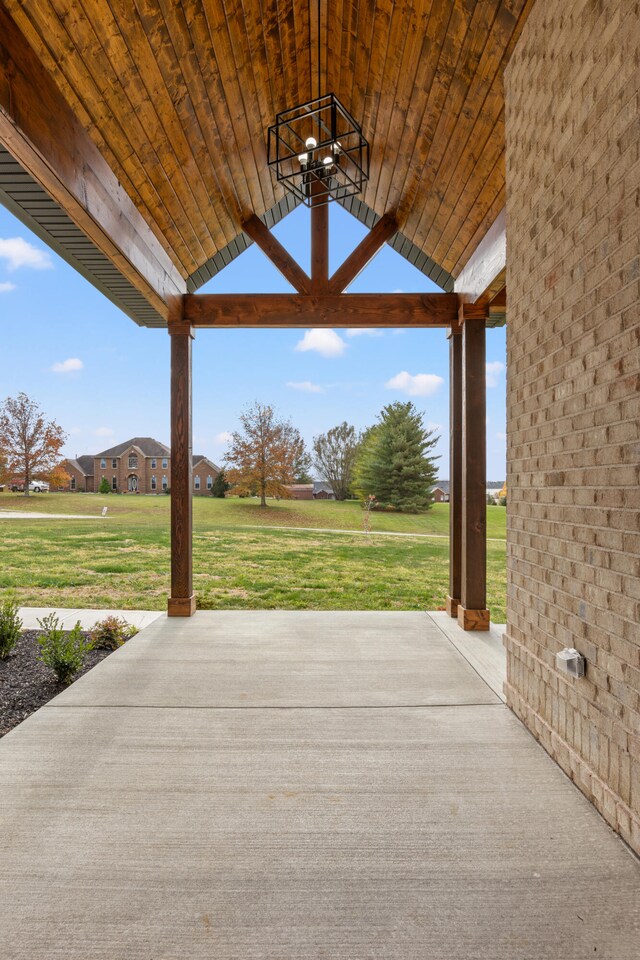 doorway to outside featuring french doors and dark wood-type flooring