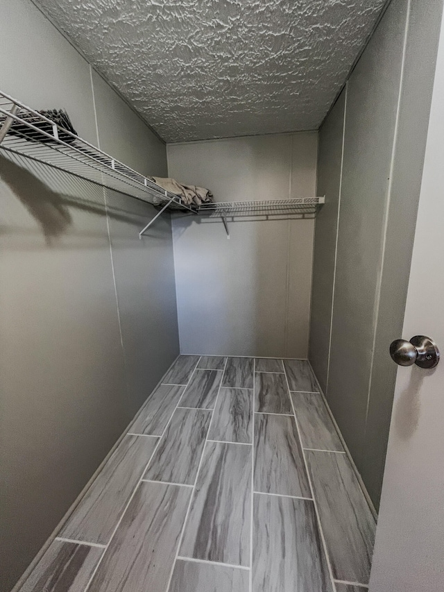 spacious closet featuring wood-type flooring