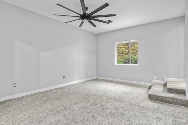 223 Sycamore Rd, Stanton, KY 40380 - carpeted spare room featuring baseboards and ceiling fan