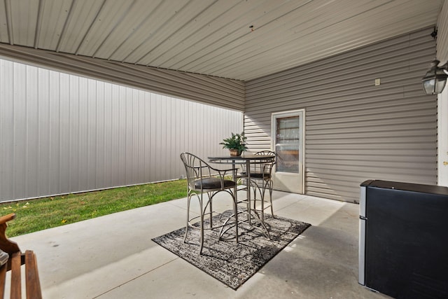 view of patio