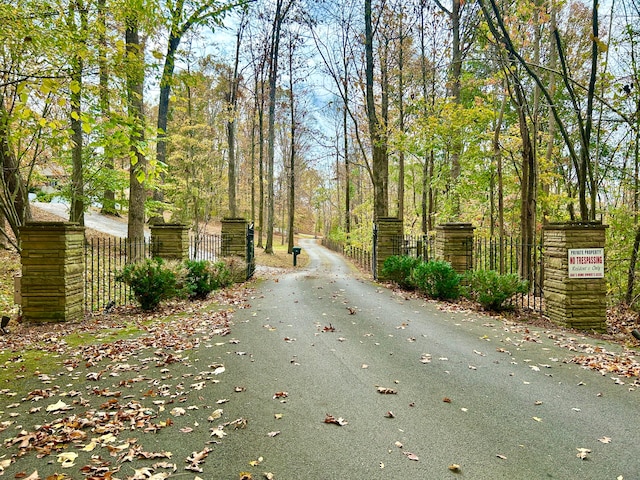 view of road