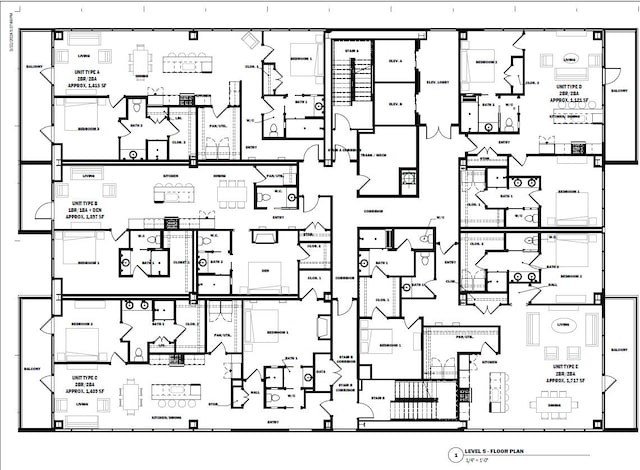 106 W Vine St Unit 407, Lexington, KY 40507 - property floor plan