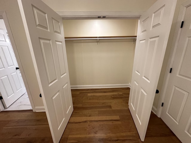 view of closet