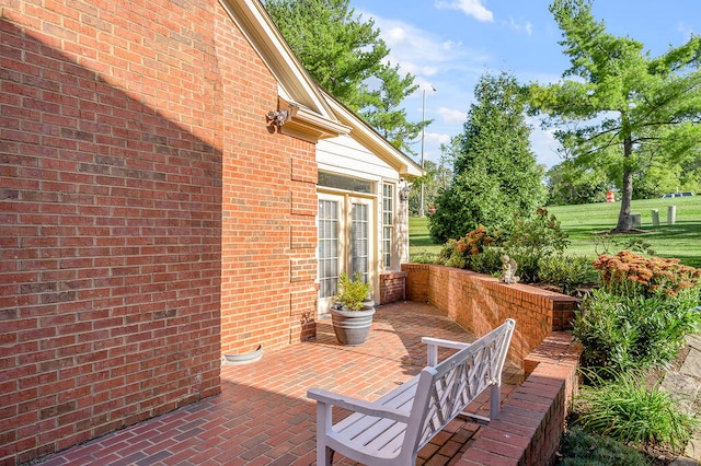 view of patio