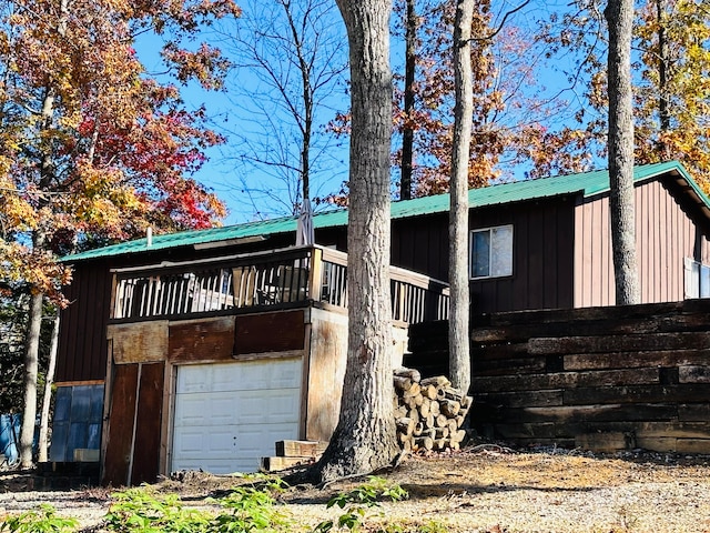 view of home's exterior