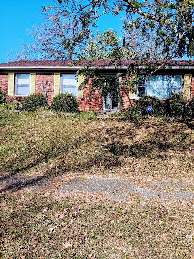 view of ranch-style home