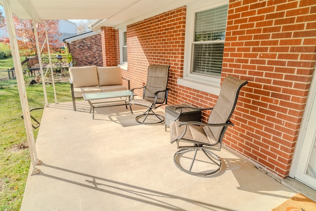 view of patio