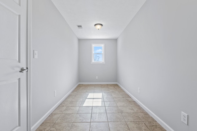 view of tiled empty room