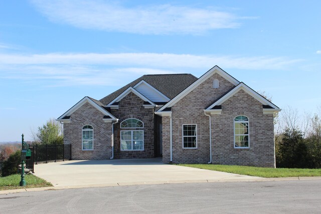 212 Patrum Sisters Way, Danville, KY 40422 - view of front facade featuring brick siding and fence