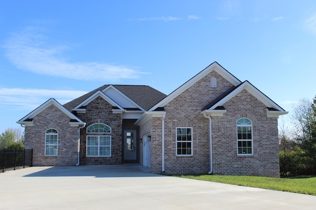 212 Patrum Sisters Way, Danville, KY 40422 - view of front of home with brick siding and fence