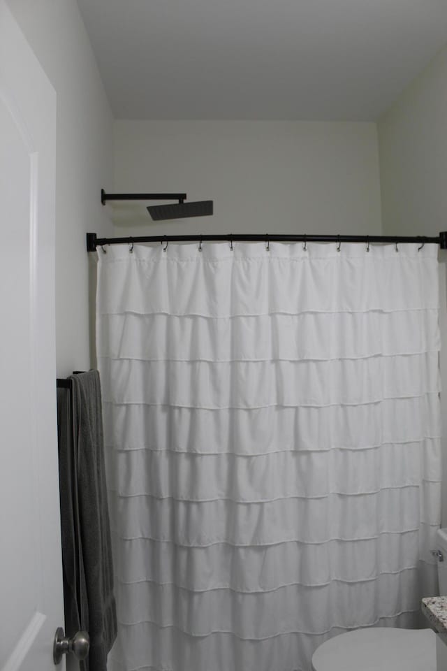 212 Patrum Sisters Way, Danville, KY 40422 - bathroom featuring toilet and curtained shower