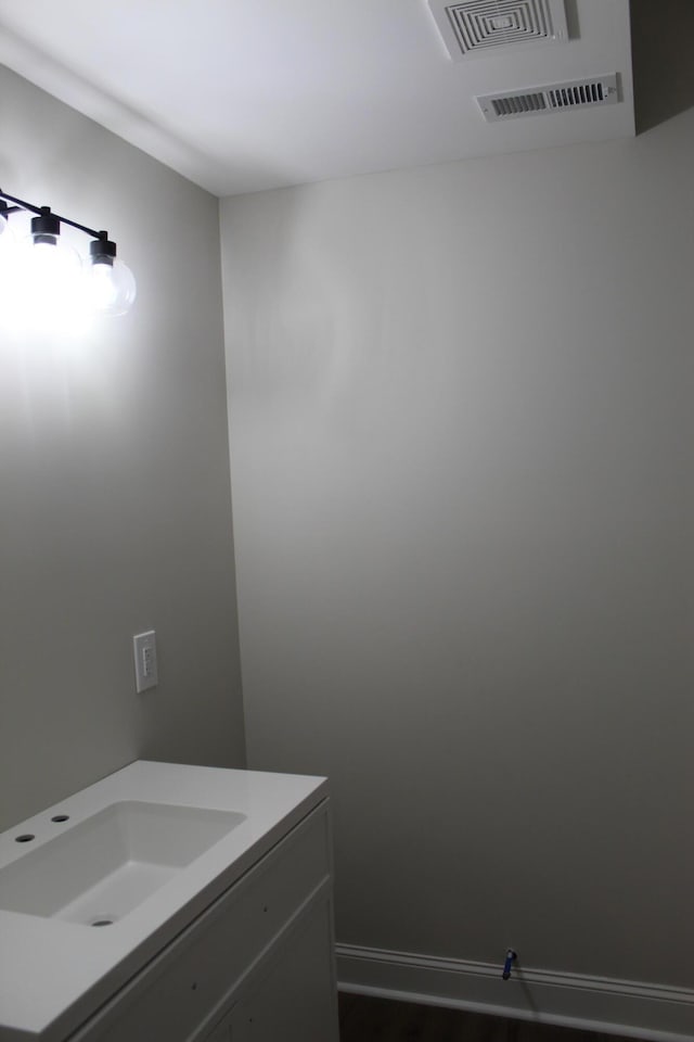 212 Patrum Sisters Way, Danville, KY 40422 - bathroom featuring vanity and wood finished floors