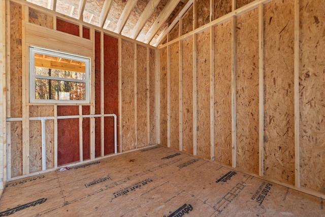 view of storage room