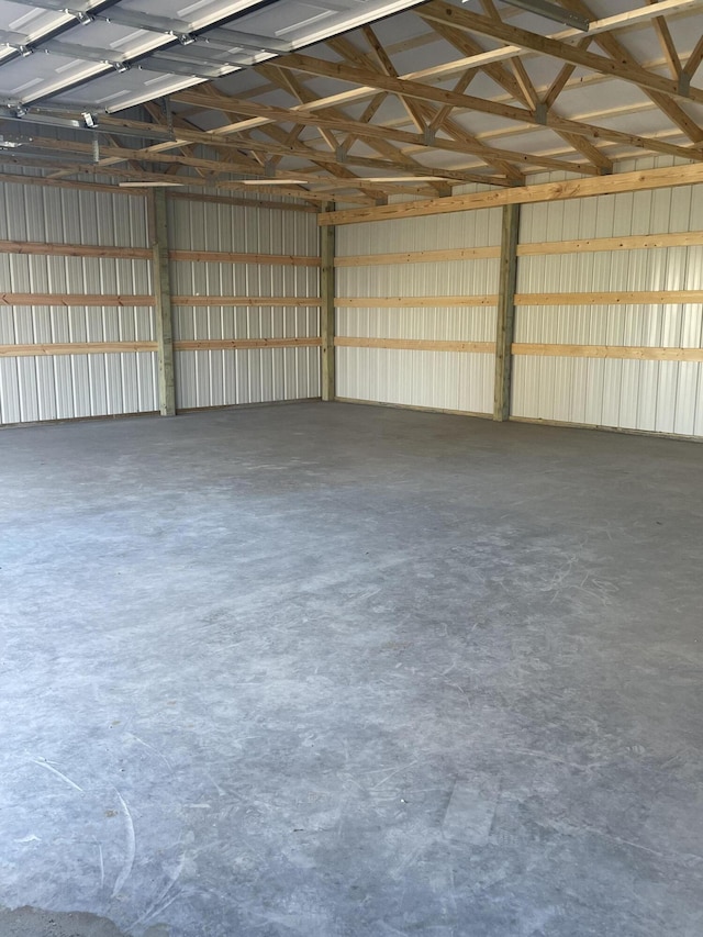 1455 Nepton Rd, Ewing, KY 41039 - garage with metal wall