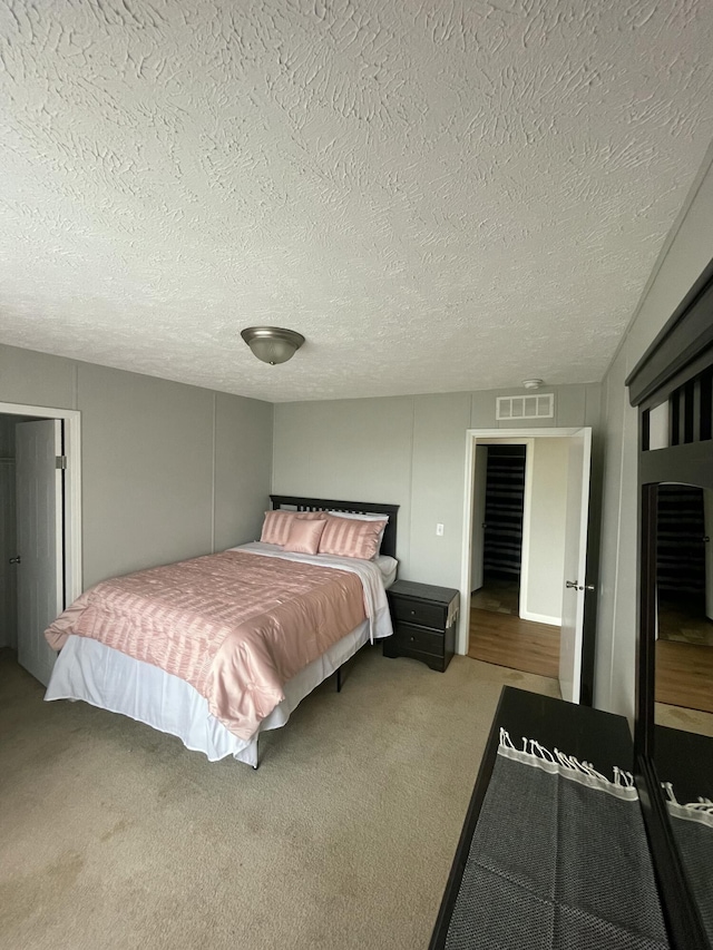 1455 Nepton Rd, Ewing, KY 41039 - bedroom featuring carpet and a textured ceiling
