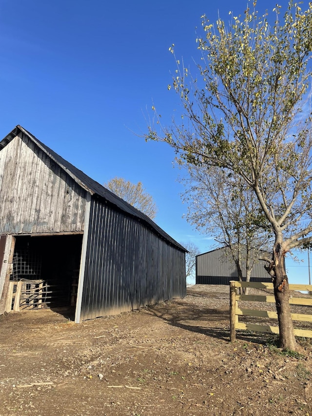 1455 Nepton Rd, Ewing, KY 41039 - view of pole building with fence