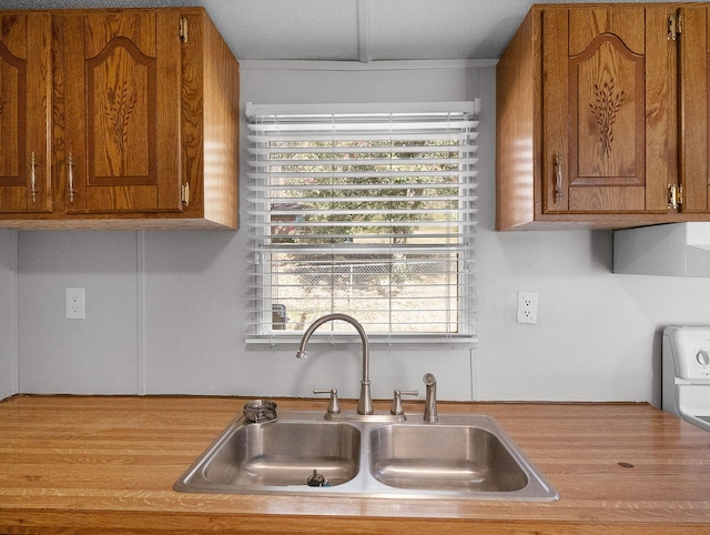 kitchen with sink