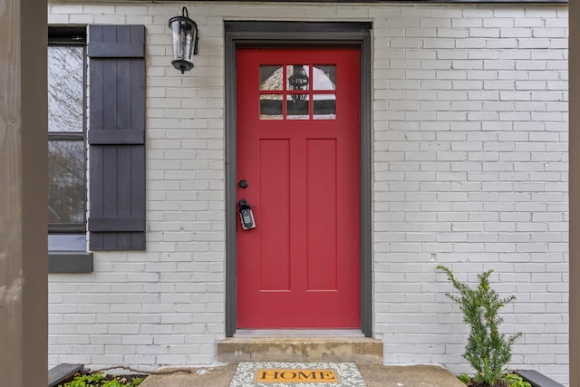 view of property entrance