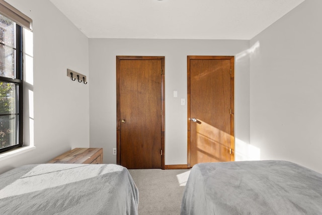 bedroom featuring carpet floors