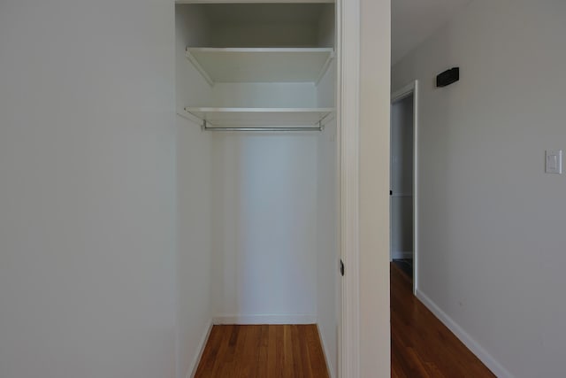 view of closet