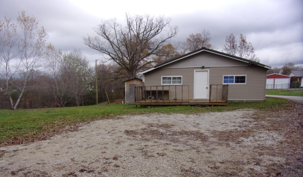 view of front of house