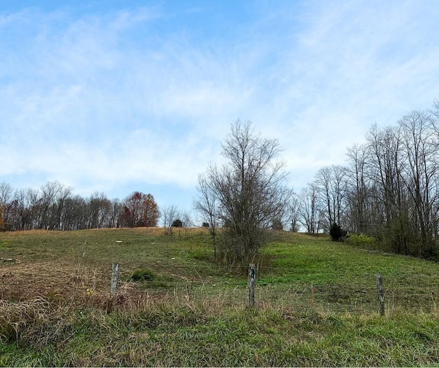 view of nature featuring a rural view