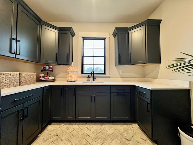 kitchen featuring sink