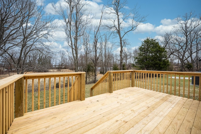 view of deck