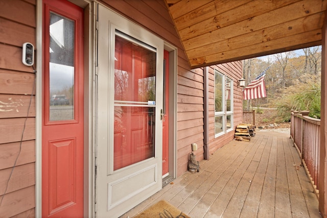 view of entrance to property