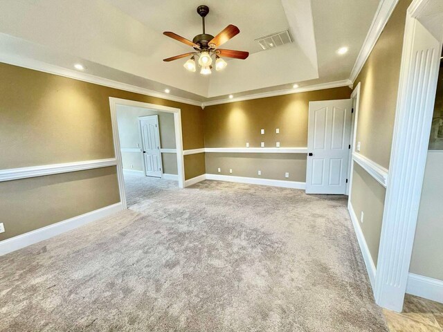 additional living space with ceiling fan and vaulted ceiling