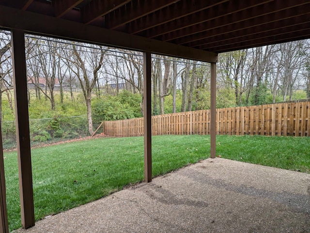 view of patio