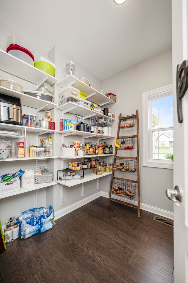 view of pantry