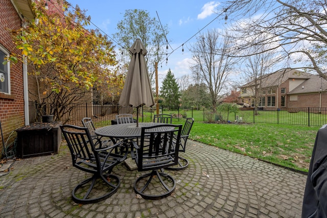 view of patio / terrace