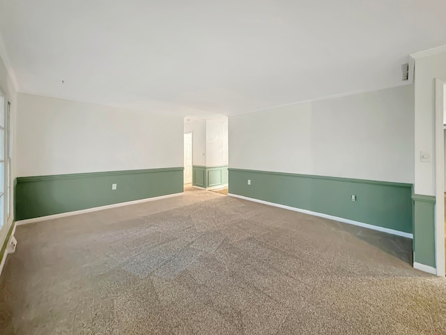 empty room with carpet flooring