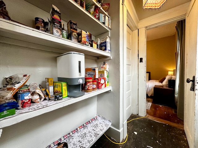 view of pantry