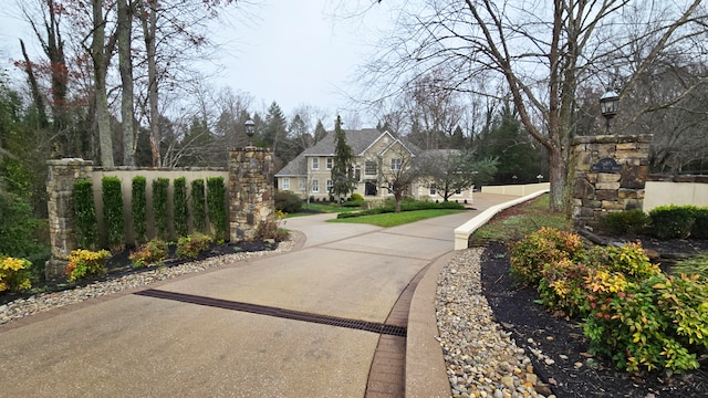 view of street