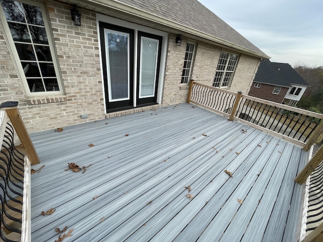 view of deck