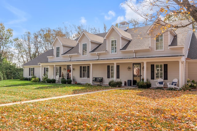 1602 Winners Cir # 41, Lexington, KY 40513 - cape cod house with a shingled roof, covered porch, and a front lawn