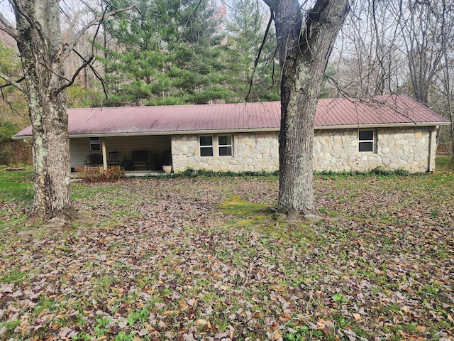 view of property exterior