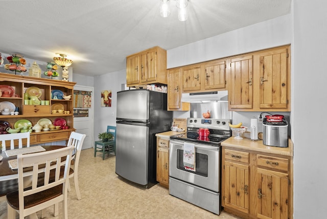 kitchen featuring stainless steel appliances