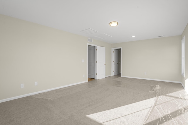 unfurnished bedroom with carpet floors