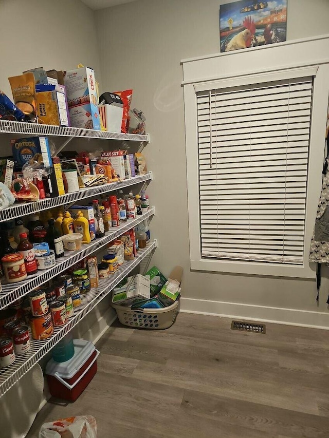 view of pantry